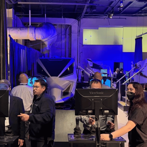 Networking at the Intrepid Museum
